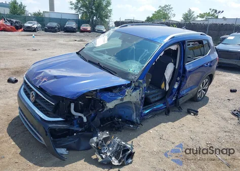 2024 Volkswagen Taos 1.5T Se из США, поврежденный, VIN 3VVSX7B26RM096126